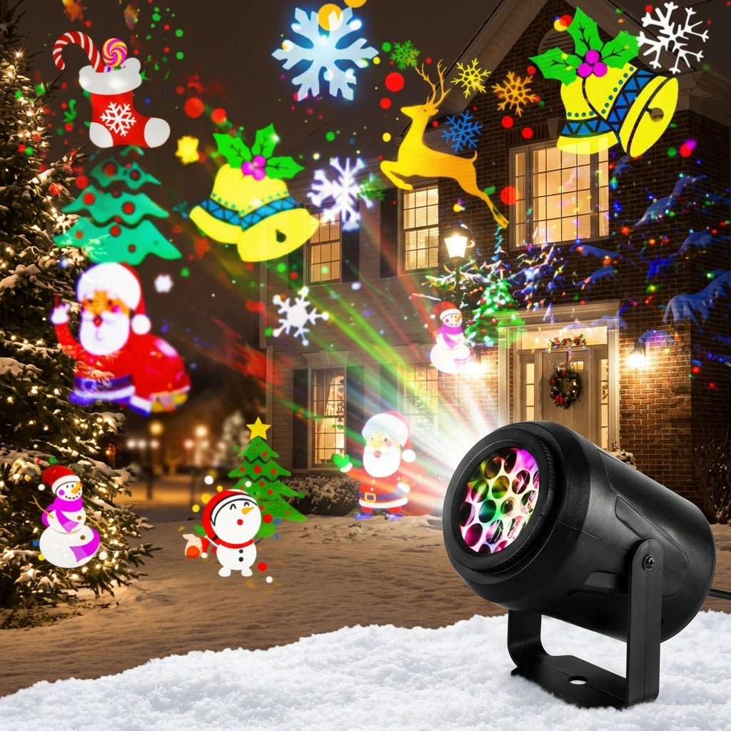 Proyector navideño